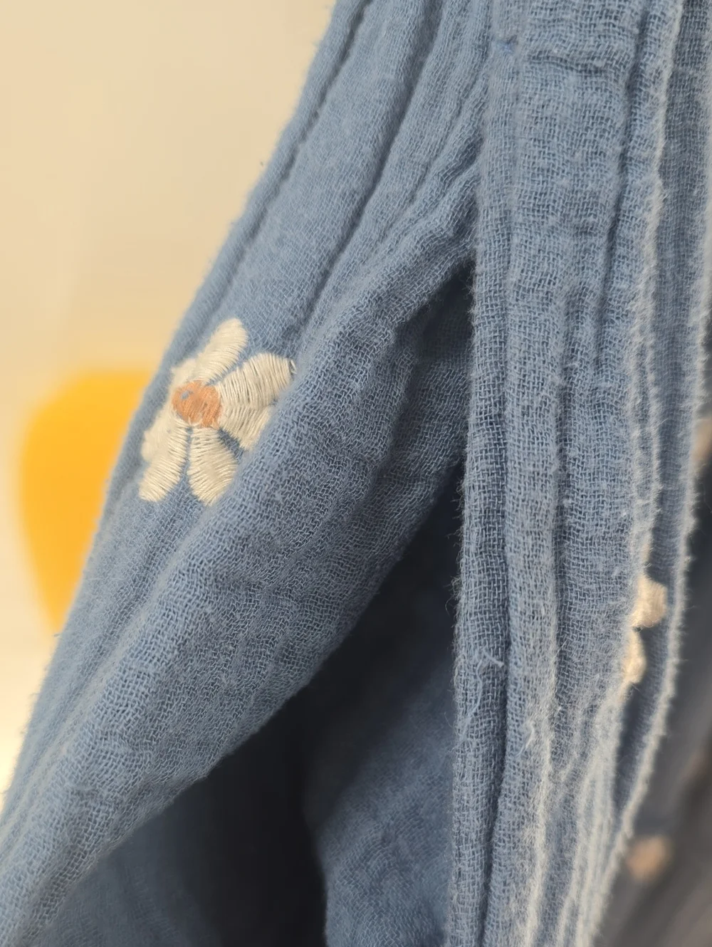 Free People blue smocked